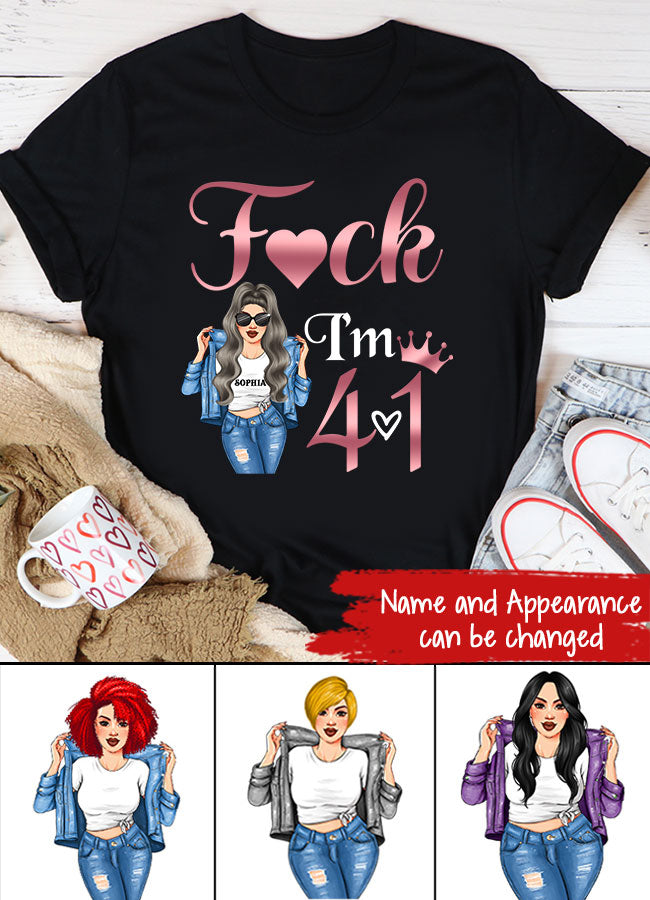 Chapter 41, Fabulous Since 1982 41th Birthday Unique T Shirt For Woman, Custom Birthday Shirt, Her Gifts For 41 Years Old