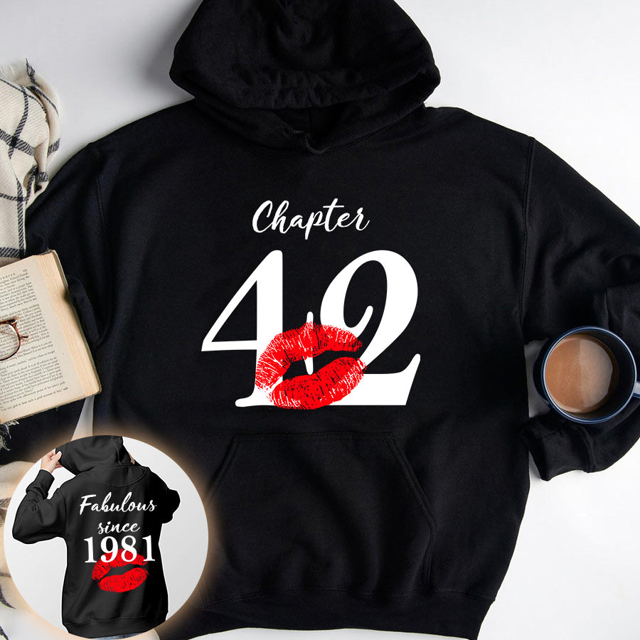 42nd Birthday Gifts Ideas 42nd Birthday Shirt For Her Back In 1981 Turning 42 Shirts 42nd Birthday T Shirts For Woman