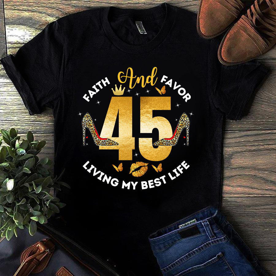 Chapter 45, Fabulous Since 1977 45thBirthday Unique T Shirt For Woman, Her Gifts For 45 Years Old , Turning 45 Birthday Cotton Shirt