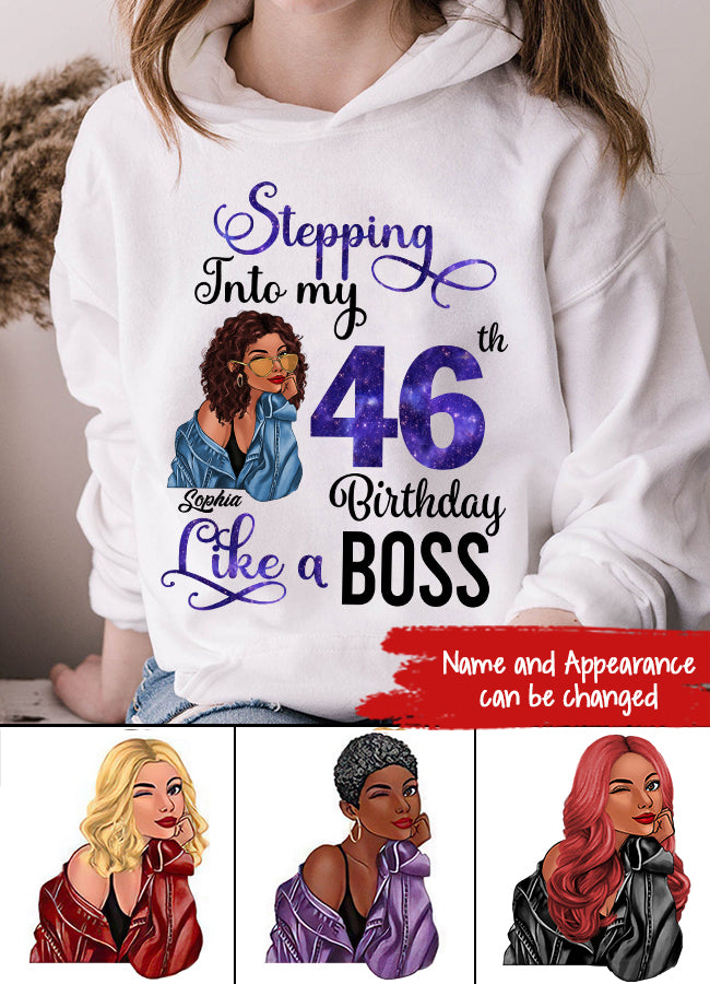 46th Birthday Shirts, Custom Birthday Shirts, Turning 46 Shirt, Gifts For Women Turning 46, 46 And Fabulous Shirt, 1976 Shirt, 46th Birthday Shirts For Her, It&#39;s My 46 Birthday - HCT