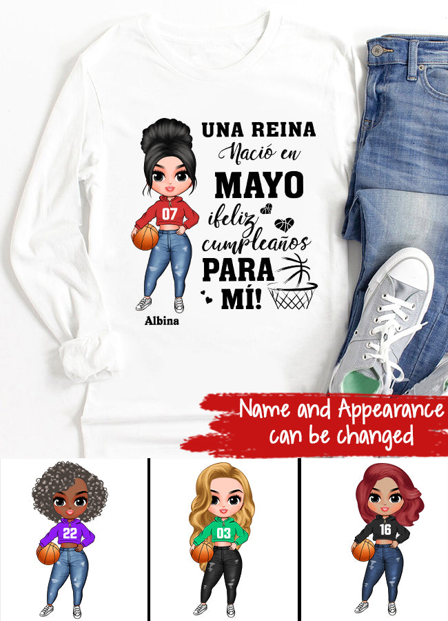 Camisa De Cumpleaños De Mayo, Camisa De Cumpleaños Personalizada, Reinas Nacidas En Mayo, Regalos De Cumpleaños De Mayo, Camisas De Mayo Para Mujeres