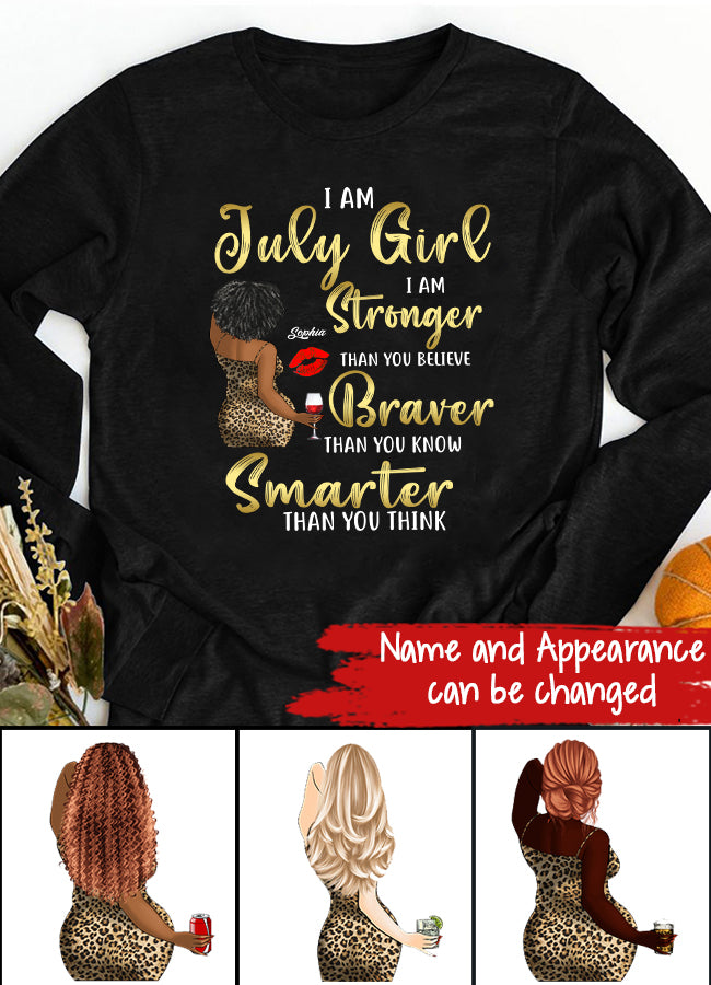 July Birthday Shirt, July Queen Custom Birthday Shirt, Queens Born In July, July Birthday Shirts For Woman, July Birthday Gifts