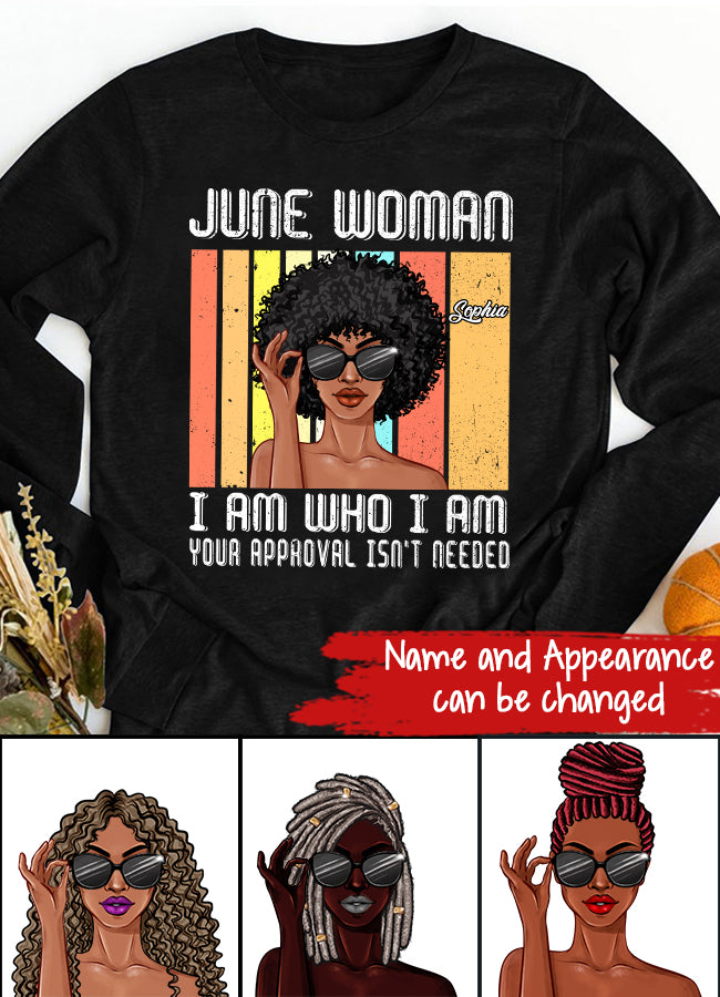 June Birthday Shirt, Custom Birthday Shirt, Queens Born In June, June Birthday Shirts For Woman, June Birthday Gifts