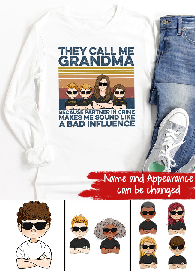 Grandma Shirt, Personalized Grandma Shirts, Nana Shirt, Grandma Shirts With Grandkids Names, Mimi Shirt, Gift for Grandma