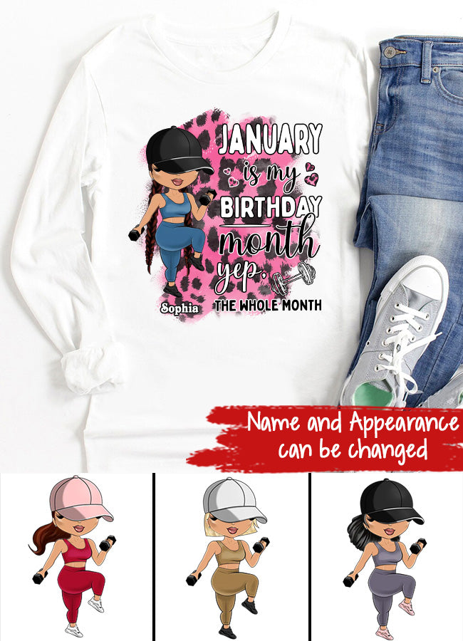 January Birthday Shirt, Custom Birthday Shirt, Queens Are Born In January, January Birthday Shirts For Woman, January Birthday Gifts