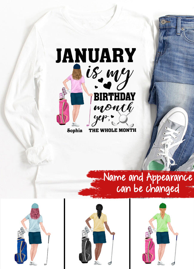January Birthday Shirt, Custom Birthday Shirt, Queens Are Born In January, January Birthday Shirts For Woman, January Birthday Gifts