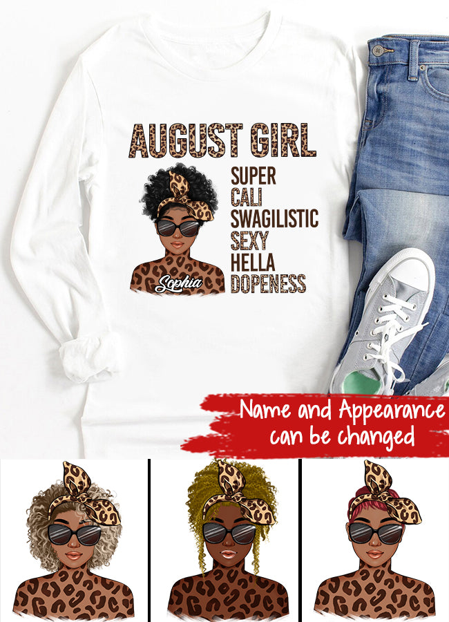 August Birthday Shirt, Custom Birthday Shirt, Queens Born In August, August Birthday Shirts For Woman, August Birthday Gifts