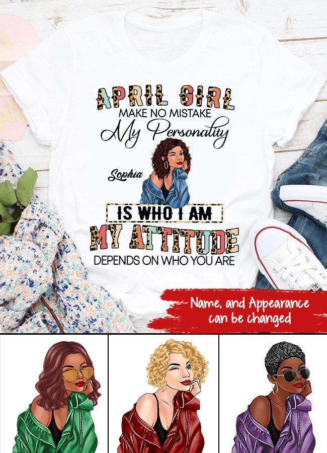 April Birthday Shirt, Custom Birthday Shirt, Queens Born In April, April Birthday Gifts, April shirts for Woman