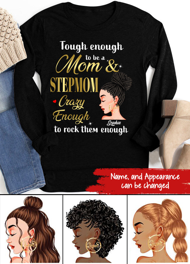 Personalized Mothers Day Shirts, Stepmom Shirt, Stepmom Mothers Day Gifts , Mother‘s Day T Shirt, Bonus Mom Gifts, Mother’s Day Tee Shirts, Mother Day Gift