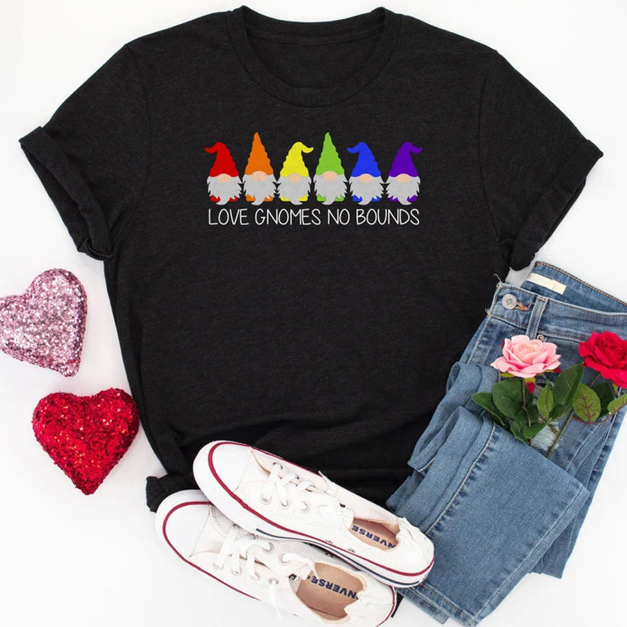Gnome Valentine Shirts, Couples Valentines Day Shirts, Matching T Shirts For Couples, His And Her Valentine Shirts, Couple Shirt, Husband And Wife Shirt