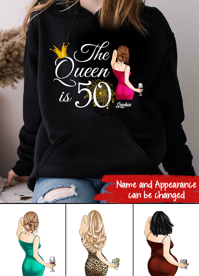 I&#39;m 50 shirt Vintage 1973 Shirt, 50th Birthday Unique Gifts For Woman,50th Birthday Ideas Turning 50 Years Old Cotton Shirt