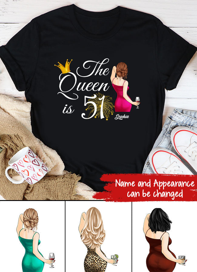Custom Birthday Shirts, Chapter 51, Fabulous Since 1972 51st Birthday Unique T Shirt For Woman, Her Gifts For 51 Years Old, Turning 51 Birthday Cotton Shirt
