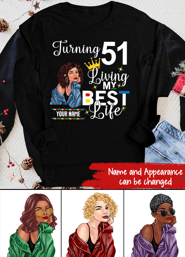 Custom Birthday Shirts, Chapter 51, Fabulous Since 1971 51th Birthday Unique T Shirt For Woman, Her Gifts For 51 Years Old, Turning 51 Birthday Cotton Shirt