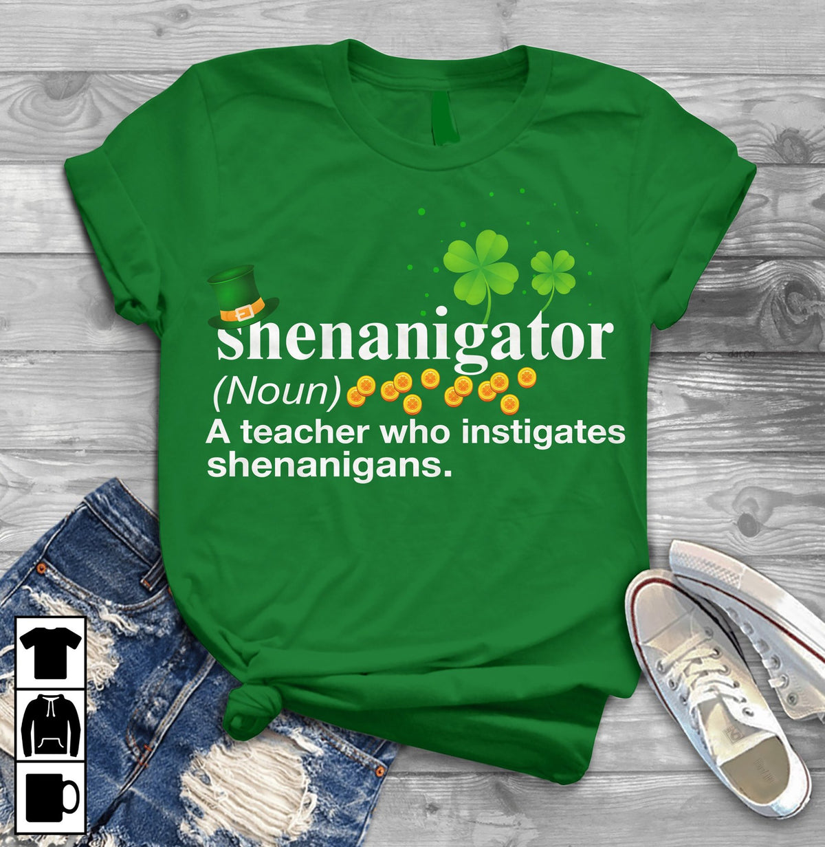 Shenanigator Shirt, Teacher St Patrick&#39;s Day, Shamrock Shirt, Luck Of The Irish, Patty&#39;s Day, Clover Shirt