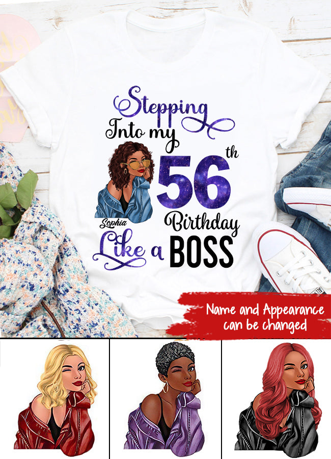 Chapter 56, Fabulous Since 1966 56th Birthday Unique T Shirt For Woman, Custom Birthday Shirt, Her Gifts For 56 Years Old , Turning 56 Birthday Cotton Shirt-HCT