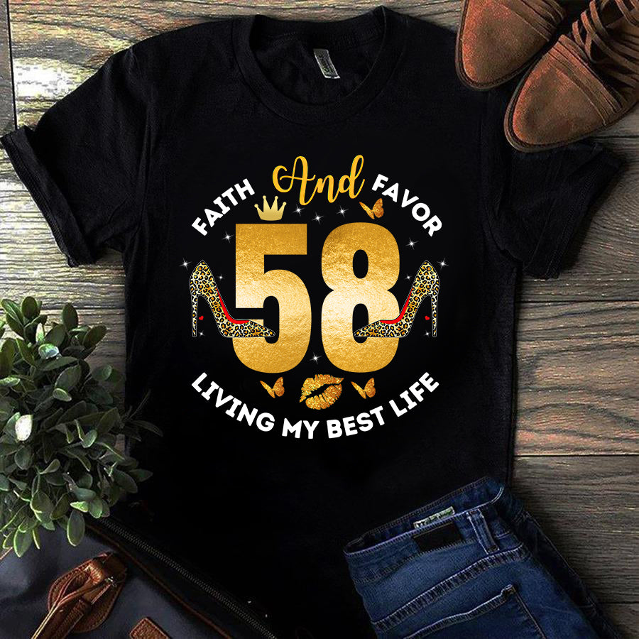 Chapter 58, Fabulous Since 1964 58th Birthday Unique T Shirt For Woman, Her Gifts For 58 Years Old , Turning 58 Birthday Cotton Shirt