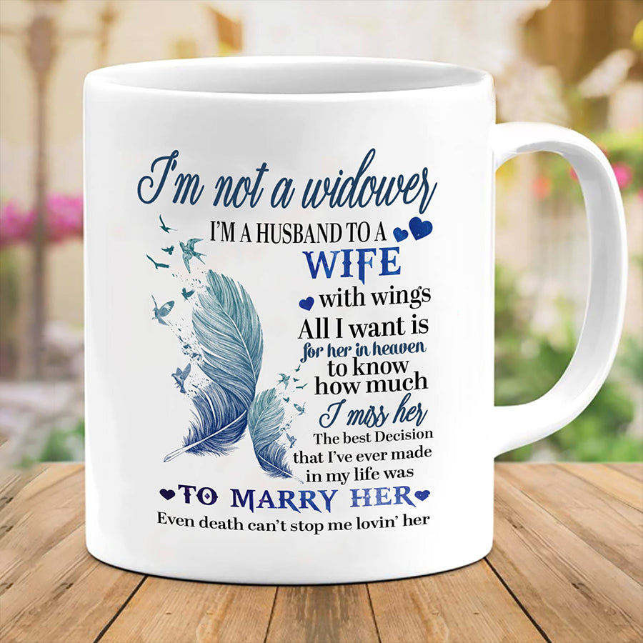 Wife Mug, Gift For Wife From Husband, Memorial Mug, Gift To My Wife, Memorial Coffee Mugs, Coffee Cup, Mother Day Gift