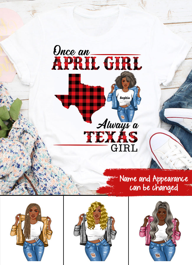 April Birthday Shirt, Custom Birthday Shirt, Queens Born In April, April Birthday Gifts, April shirts for Woman