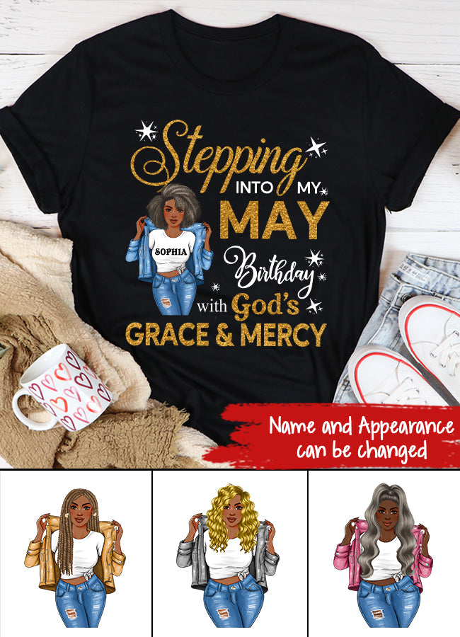 May Birthday Shirt, Custom Birthday Shirt, Queens Born In May, May Birthday Gifts, May Shirts For Woman