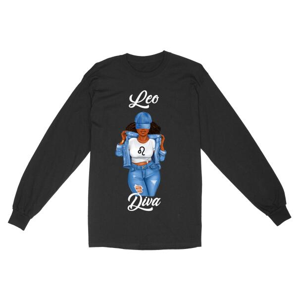 Personalized Leo shirt, Leo Birthday T Shirt, customize birthday shirt for woman