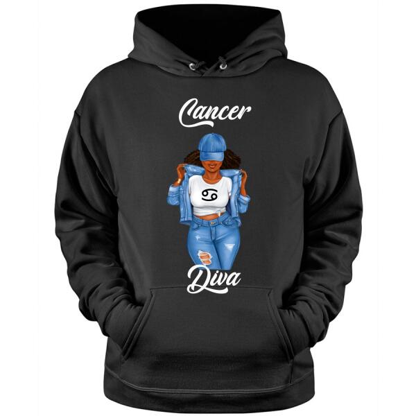 Personalized Cancer shirt, Cancer Birthday T Shirt, customize birthday shirt for woman