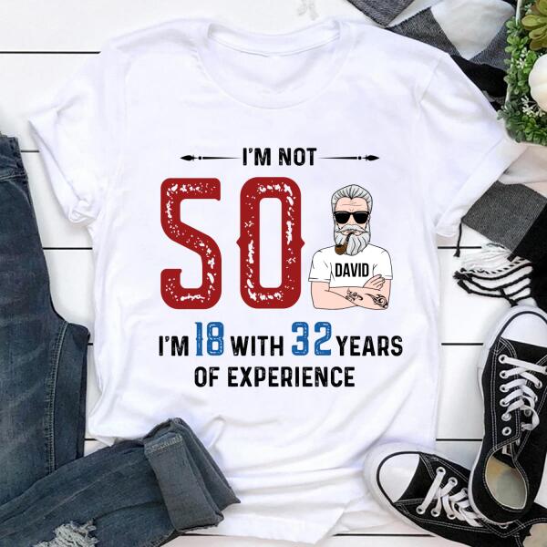 50th Birthday Shirts, Custom Birthday Shirts, Turning 50 Shirt, Gifts For Men Turning 50, 50 And Fabulous Shirt, 1973 Shirt, 50th Birthday Shirts For Him