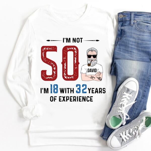 50th Birthday Shirts, Custom Birthday Shirts, Turning 50 Shirt, Gifts For Men Turning 50, 50 And Fabulous Shirt, 1973 Shirt, 50th Birthday Shirts For Him