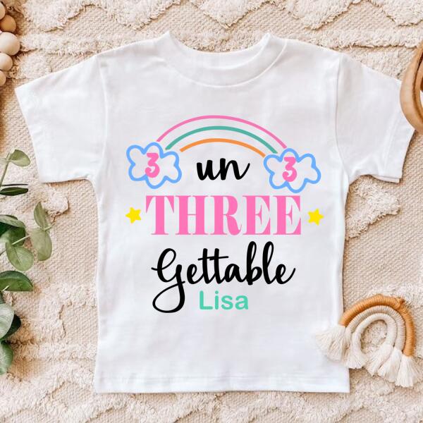 Third Birthday shirt, 3rd Birthday Shirt, Custom Birthday Shirt, Rainbow Birthday Shirt, Third Birthday Shirt, 3 Birthday Shirt, Cute Birthday Shirt Ideas, Best T Shirts 2021, Baby Shirt, Baby Shirt