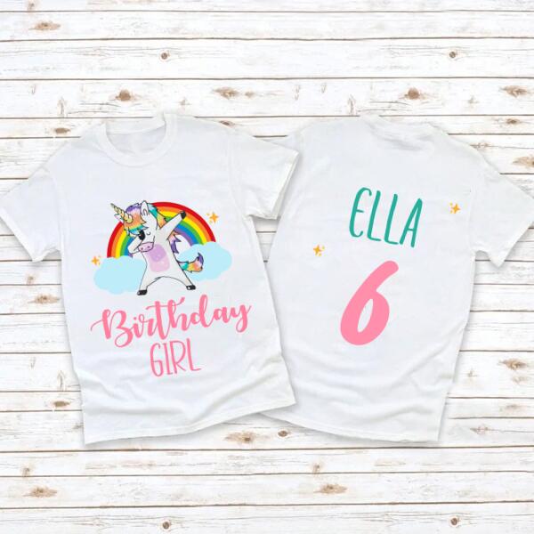 6th Birthday Shirt, Custom Birthday Shirt, Girl, 6 Birthday Shirt, Unicorn 6th Birthday Shirt, Six Birthday Shirt, Cute Birthday Shirt Ideas, Best T Shirts 2021, Baby Shirt