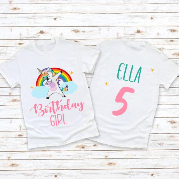 5th Birthday Shirt, Custom Birthday Shirt, Girl, Unicorn 5th Birthday Shirt, 5 Birthday Shirt, Cute Birthday Shirt Ideas, Best T Shirts 2021, Baby Shirt