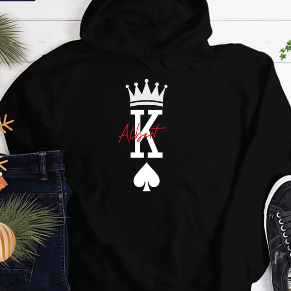 Custom T Shirts, King And Queen Shirts, Couples Valentines Day Shirts, Matching T Shirts For Couples, His Queen Her King Shirts, Couple Shirt, Husband And Wife Shirt