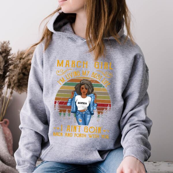 March Birthday Shirt, Custom Birthday Shirt, Queens Born In March, March Birthday Gifts, March Birthday Gifts
