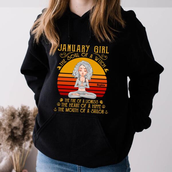 January Birthday Shirt, Custom Birthday Shirt, Queens Born In January, January Birthday Shirts For Woman, January Birthday Gifts