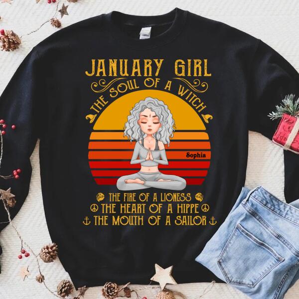 January Birthday Shirt, Custom Birthday Shirt, Queens Born In January, January Birthday Shirts For Woman, January Birthday Gifts