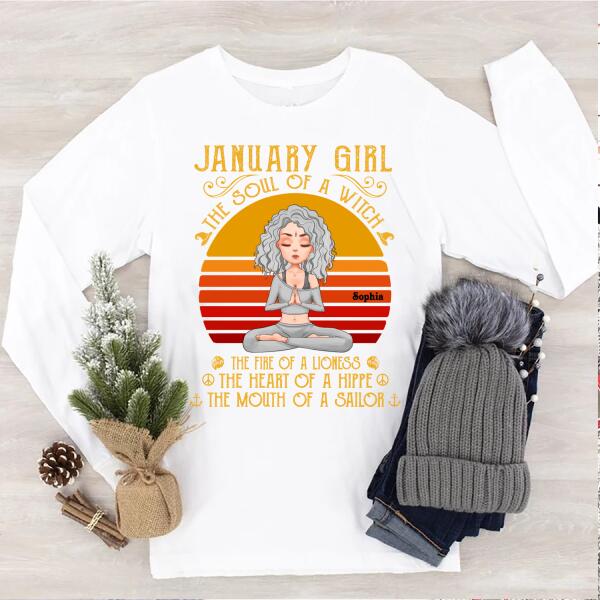 January Birthday Shirt, Custom Birthday Shirt, Queens Born In January, January Birthday Shirts For Woman, January Birthday Gifts