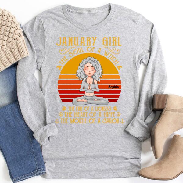 January Birthday Shirt, Custom Birthday Shirt, Queens Born In January, January Birthday Shirts For Woman, January Birthday Gifts