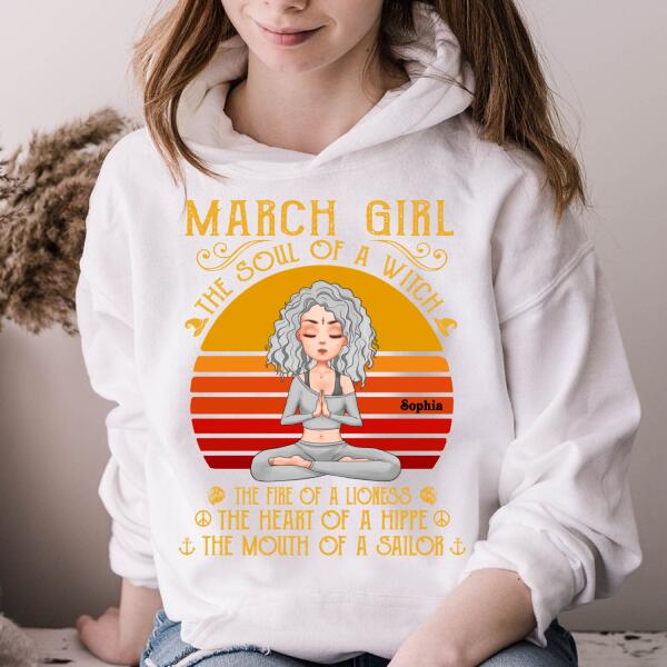March Birthday Shirt, Custom Birthday Shirt, Queens Born In March, March Birthday Shirts For Woman, March Birthday Gifts