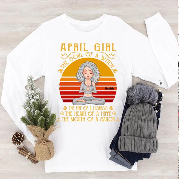 April Birthday Shirt, Custom Birthday Shirt, Queens Born In April, April Birthday Shirts For Woman, April Birthday Gifts