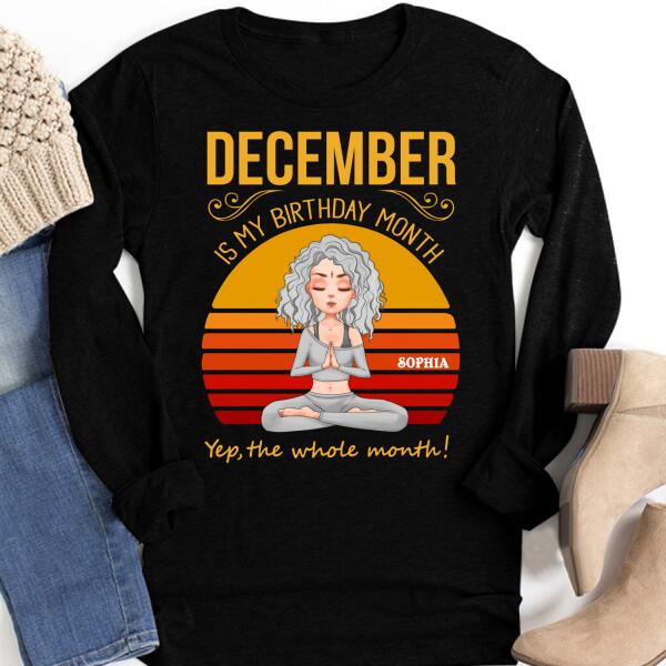 December Birthday Shirt, Custom Birthday Shirt, Queens Born In December, December Birthday Shirts For Woman, December Birthday Gifts