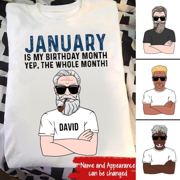 January Birthday Shirt, Custom Birthday Shirt, Queens Born In January, January Birthday Shirts For Woman, January Birthday Gifts