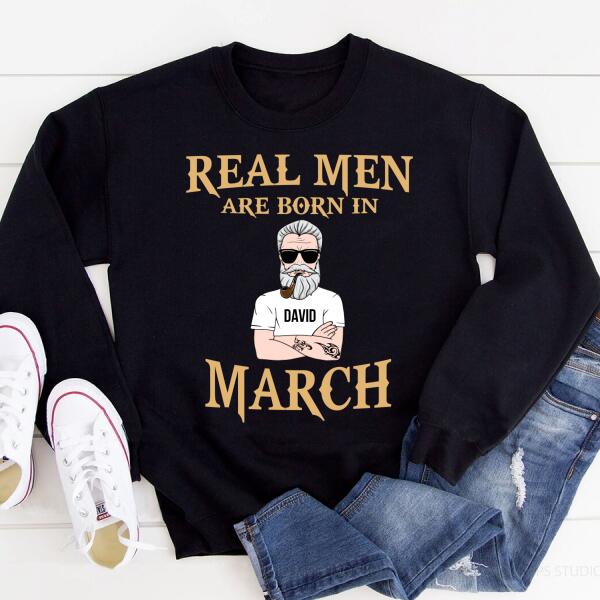 March Birthday Shirt, Custom Birthday Shirt, Kings Born In March, March Birthday Shirts For Men, March Birthday Gifts