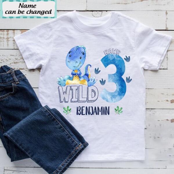 Third Birthday shirt, 3rd Birthday Shirt, Custom Birthday Shirt, Dinosaur Birthday Shirt, Three Birthday Shirt, 3rd Birthday T Shirt, Baby Shirt