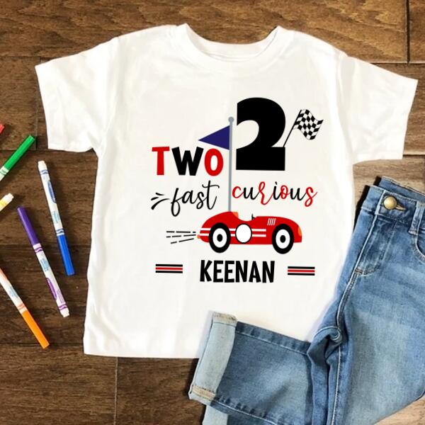 Second Birthday Shirt, 2nd Birthday Shirt, Custom Birthday Shirt, Race Car Birthday Shirt, Two Birthday Shirt, 2nd Birthday T Shirt, Baby Shirt