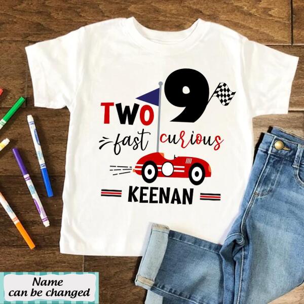 9th Birthday Shirt, Custom Birthday Shirt, Race Car Birthday Shirt, Nine Birthday Shirt, 9th Birthday T Shirt, Baby Shirt