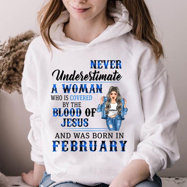 February Birthday Shirt, Custom Birthday Shirt, Queens Born In February, February Birthday Shirts For Woman, February Birthday Gifts