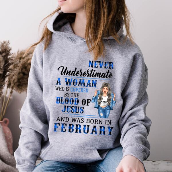 February Birthday Shirt, Custom Birthday Shirt, Queens Born In February, February Birthday Shirts For Woman, February Birthday Gifts