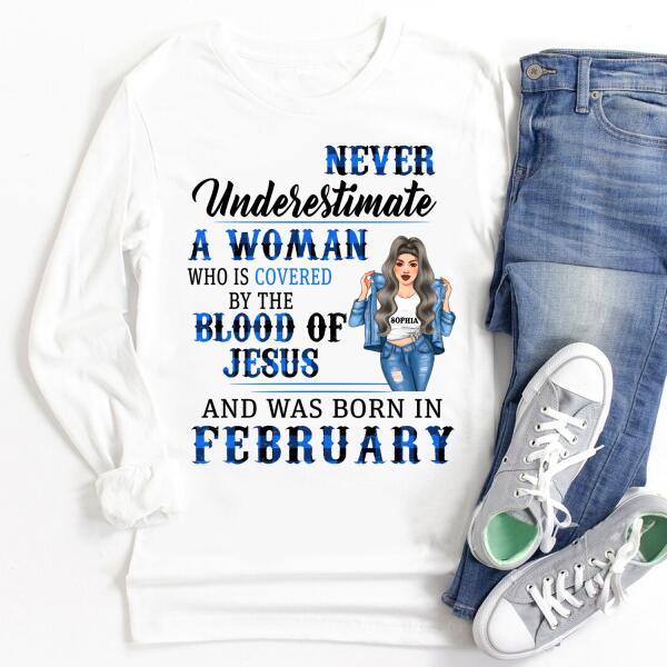 February Birthday Shirt, Custom Birthday Shirt, Queens Born In February, February Birthday Shirts For Woman, February Birthday Gifts