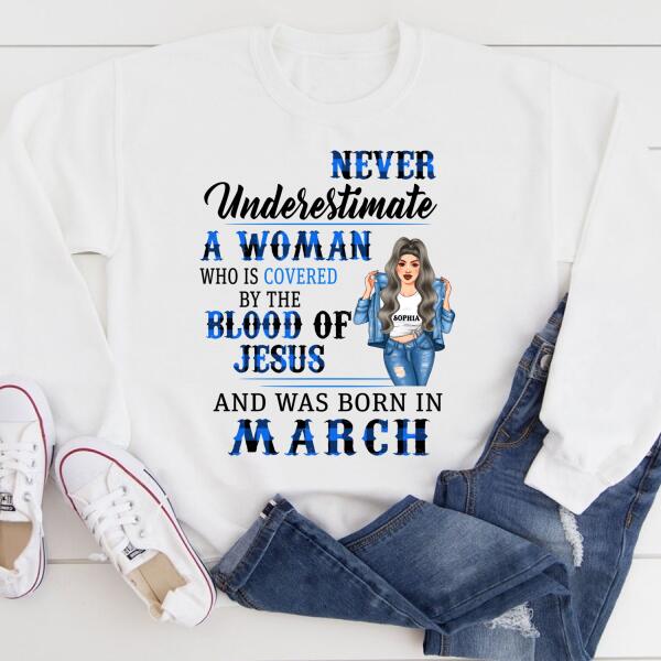 March Birthday Shirt, Custom Birthday Shirt, Queens Born In March, March Birthday Shirts For Woman, March Birthday Gifts