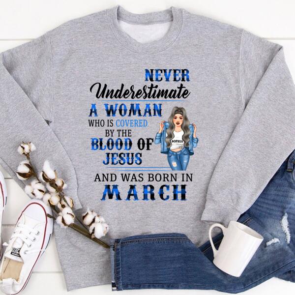 March Birthday Shirt, Custom Birthday Shirt, Queens Born In March, March Birthday Shirts For Woman, March Birthday Gifts