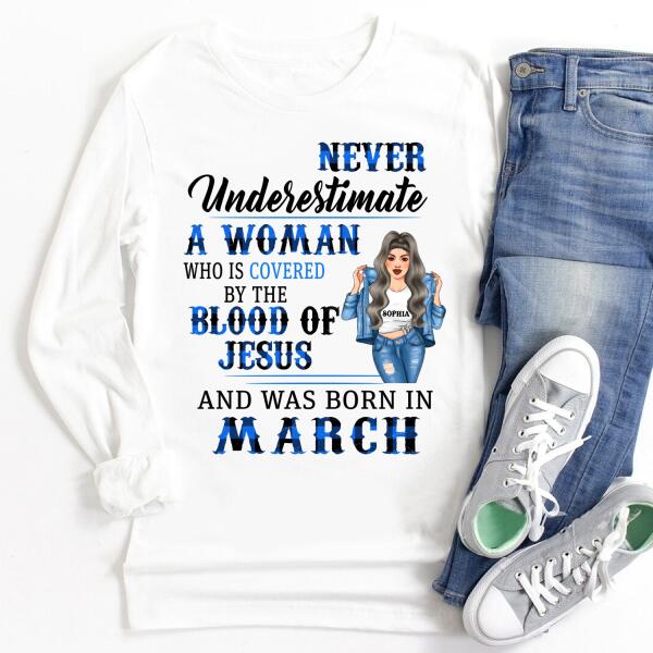 March Birthday Shirt, Custom Birthday Shirt, Queens Born In March, March Birthday Shirts For Woman, March Birthday Gifts